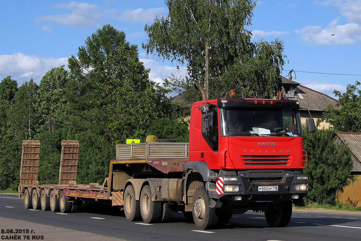 Санкт-Петербург, № Р 502 ХР 178 — IVECO-AMT Trakker ('2004)