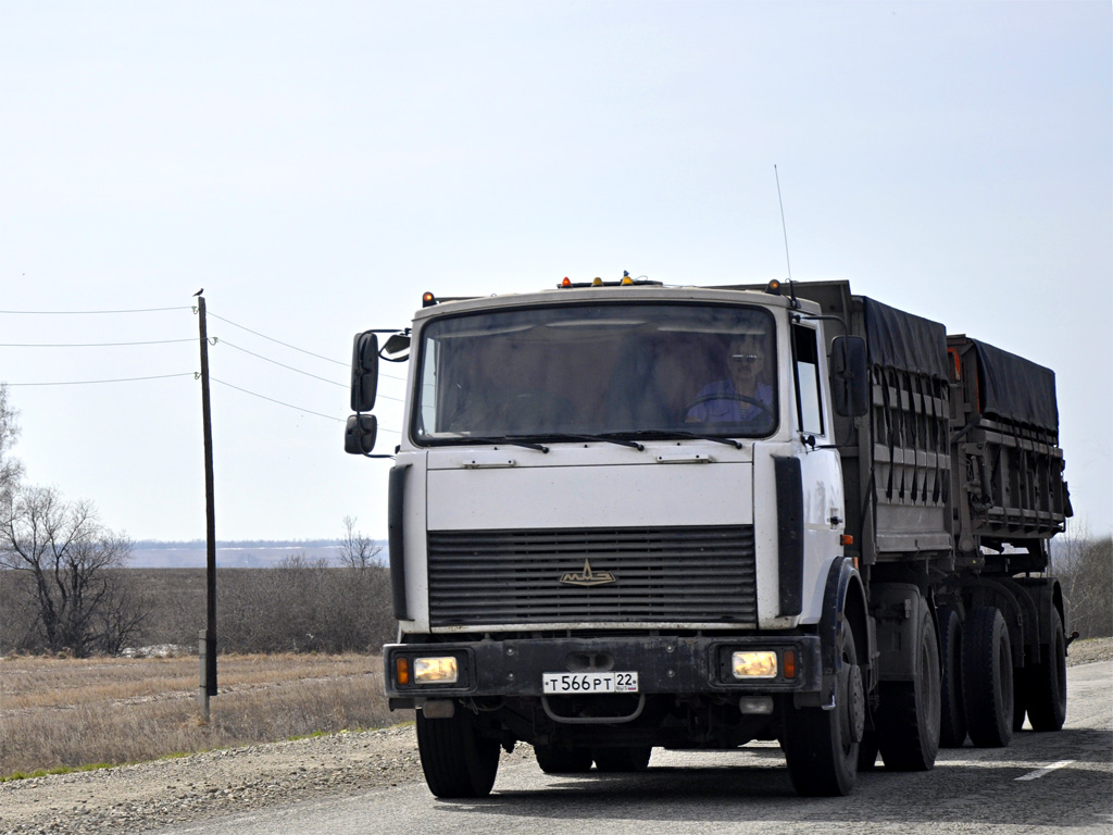 Алтайский край, № Т 566 РТ 22 — МАЗ-5551A2