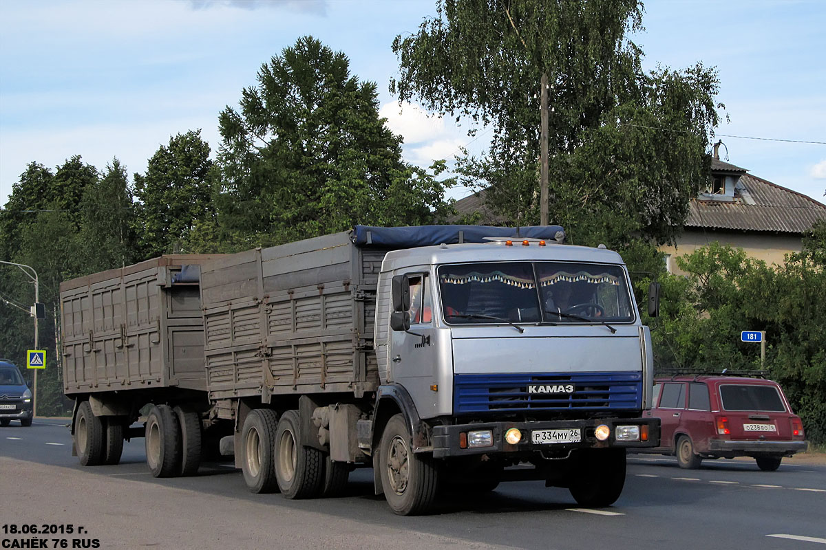 Ставропольский край, № Р 334 МУ 26 — КамАЗ-5320