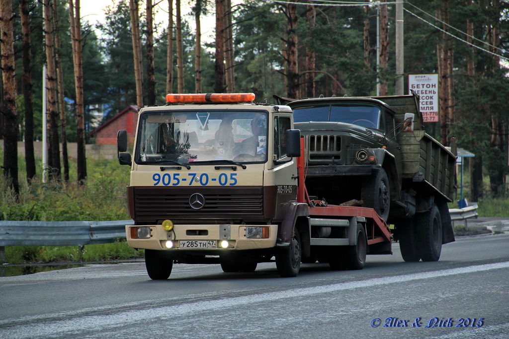 Ленинградская область, № У 285 ТН 47 — Mercedes-Benz LK (общ. мод.)