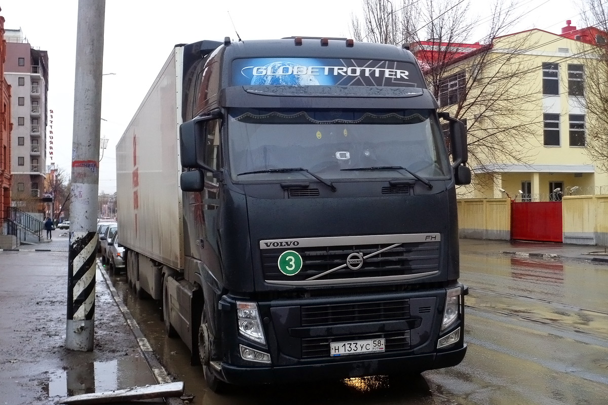 Пензенская область, № Н 133 УС 58 — Volvo ('2008) FH-Series