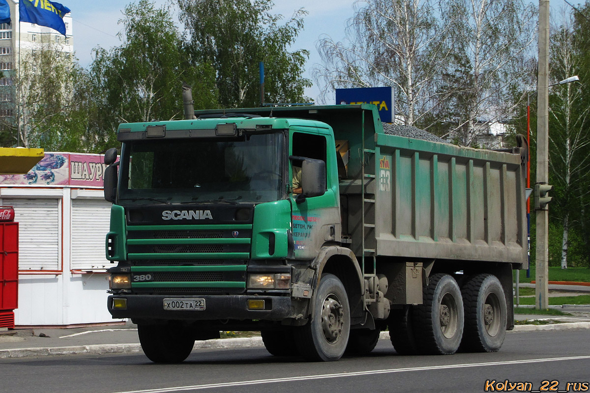 Алтайский край, № Х 002 ТА 22 — Scania ('1996) P380