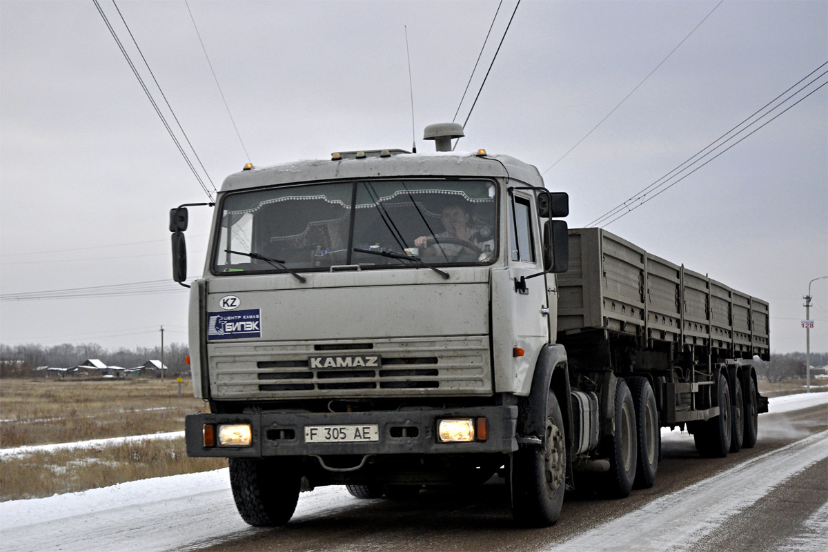 Восточно-Казахстанская область, № F 305 AE — КамАЗ-54115 [541150]