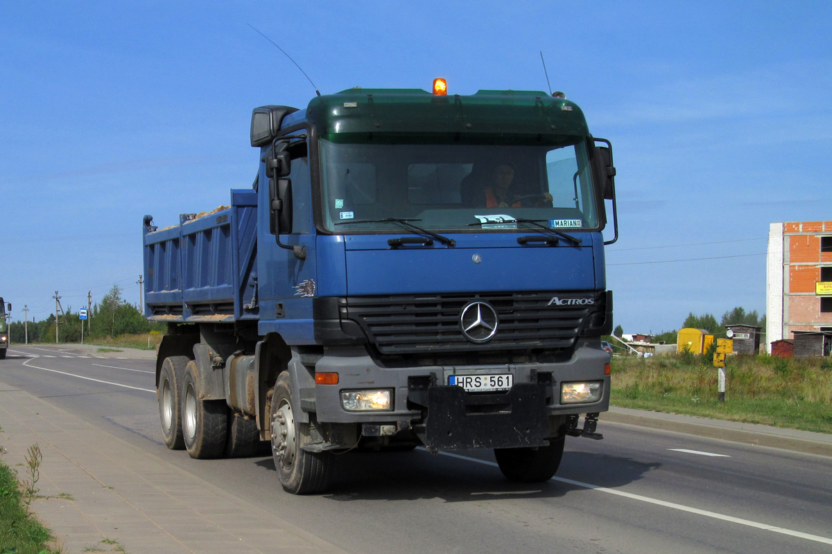 Литва, № HRS 561 — Mercedes-Benz Actros ('1997)