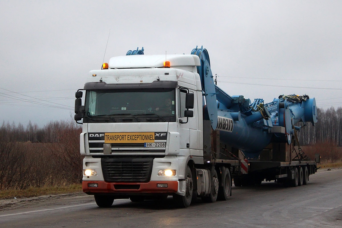 Латвия, № HK-2208 — DAF XF95 FTG