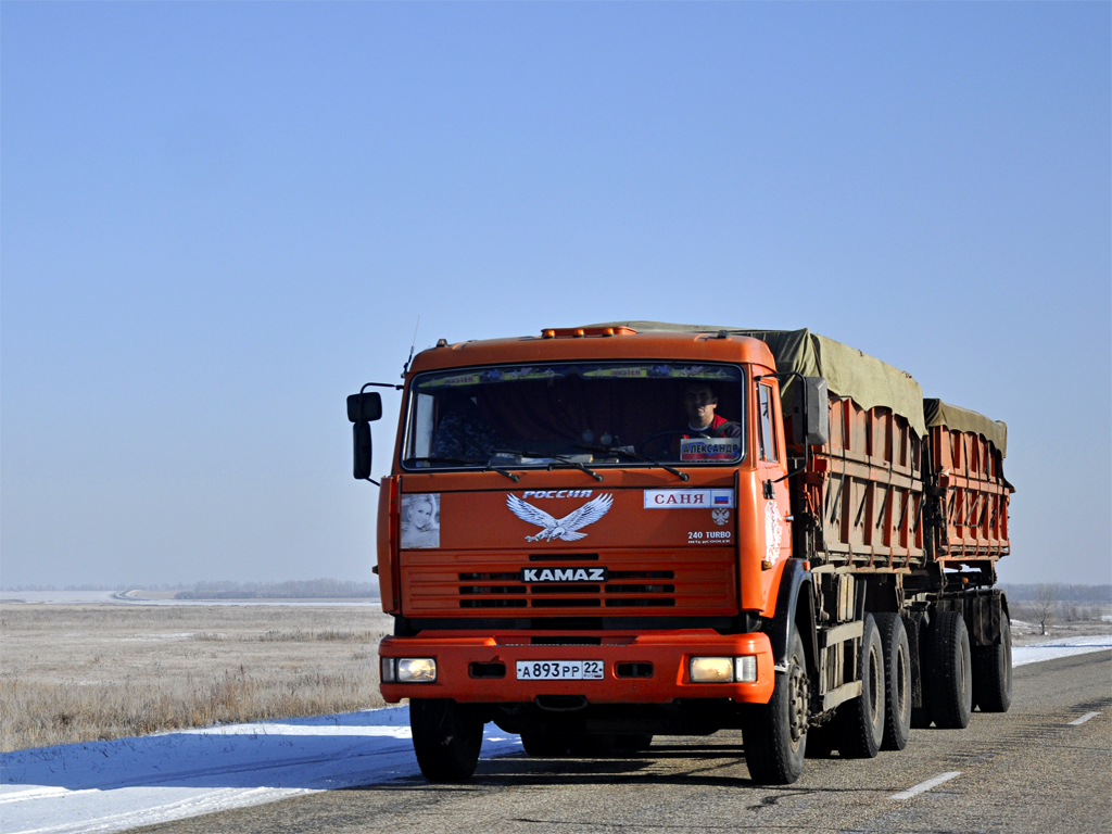 Алтайский край, № А 893 РР 22 — КамАЗ-65115-15 [65115R]