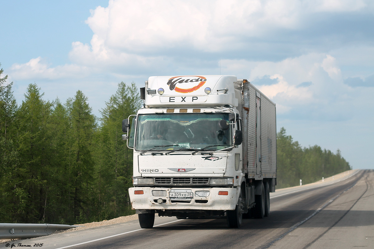 Амурская область, № А 309 КВ 28 — Hino Ranger