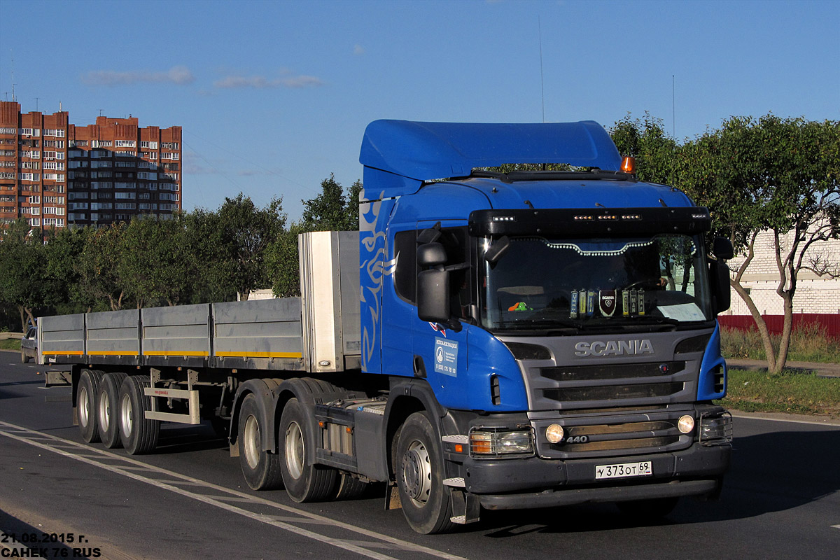 Тверская область, № У 373 ОТ 69 — Scania ('2011) P440