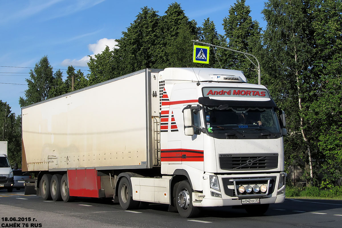 Ивановская область, № Н 042 ОС 37 — Volvo ('2008) FH.540