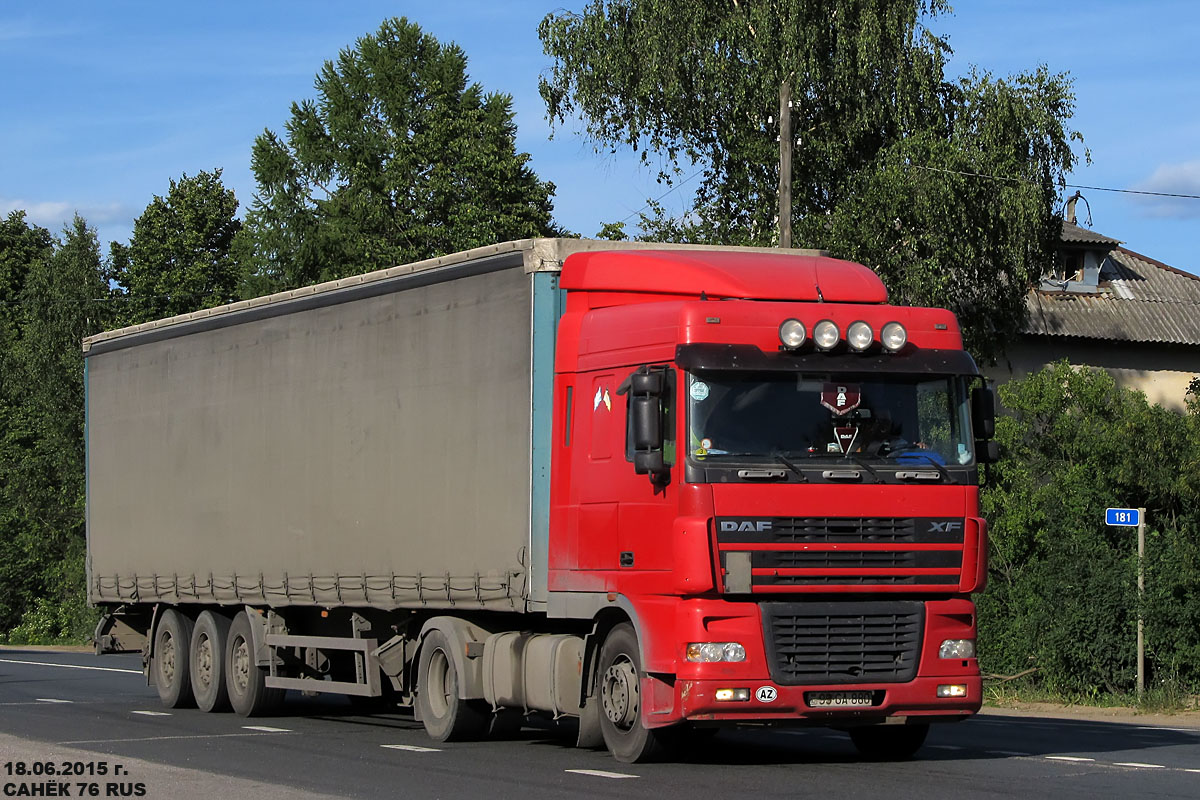 Азербайджан, № 99-GA-880 — DAF XF95 FT