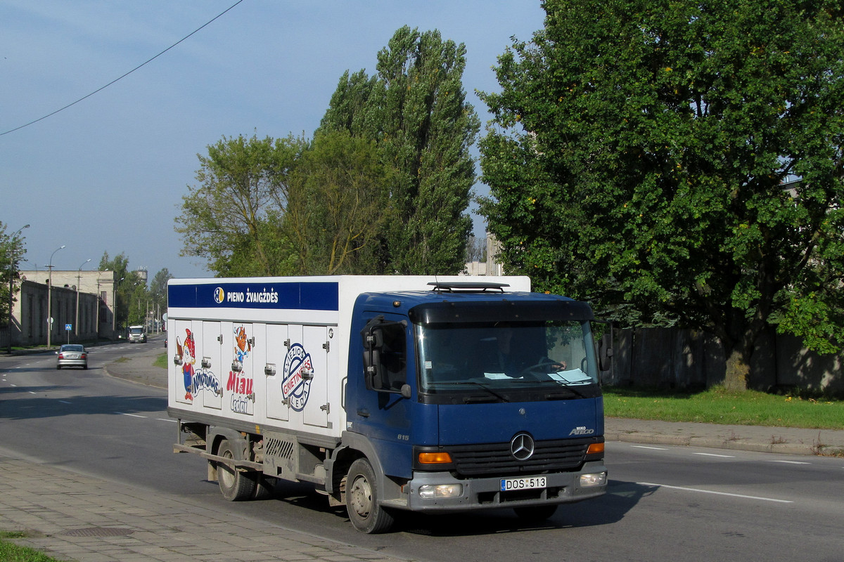 Литва, № DOS 513 — Mercedes-Benz Atego 815