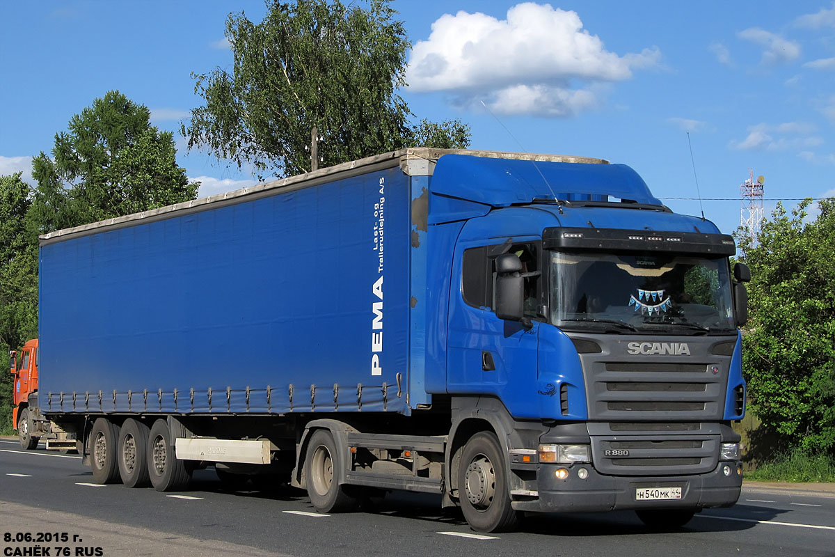 Костромская область, № Н 540 МК 44 — Scania ('2004) R380