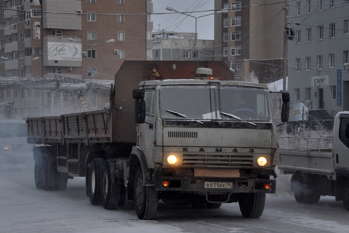 Саха (Якутия), № В 611 КК 14 — КамАЗ-5410