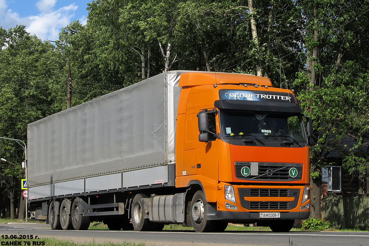 Минск, № АМ 0308-7 — Volvo ('2008) FH.420