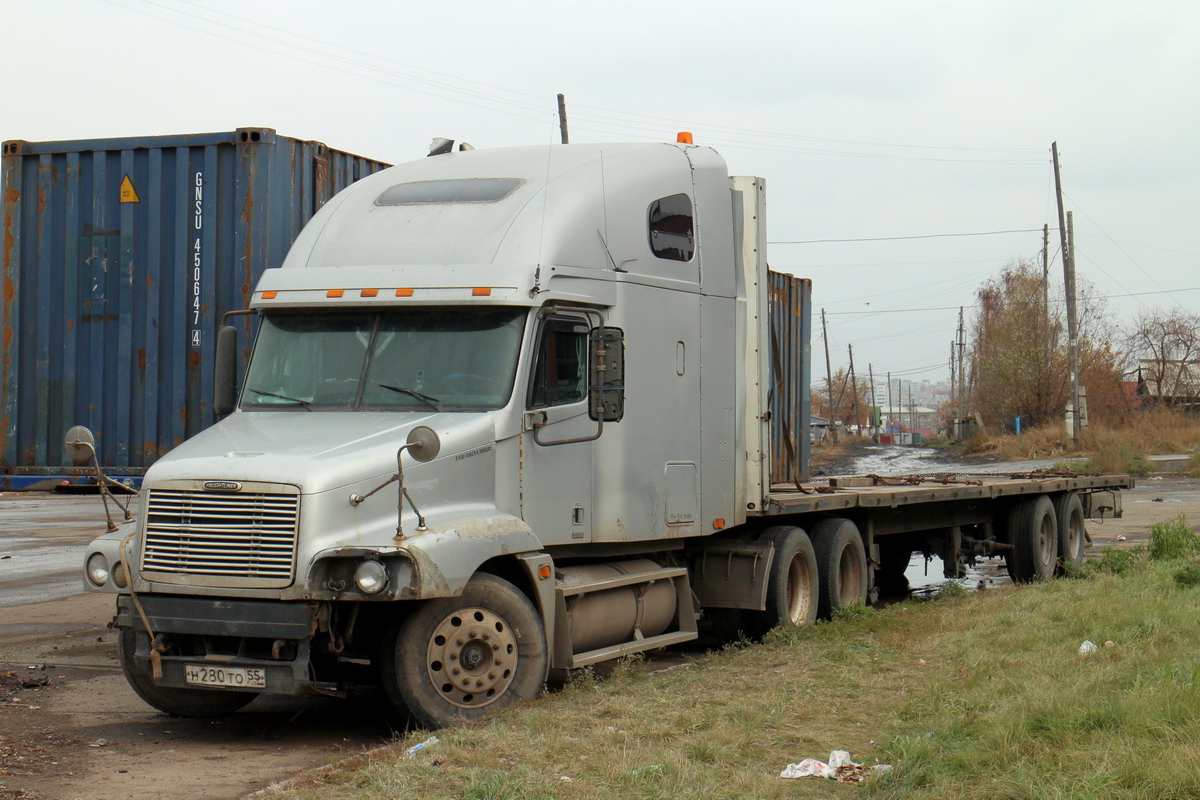 Омская область, № Н 280 ТО 55 — Freightliner Century Class