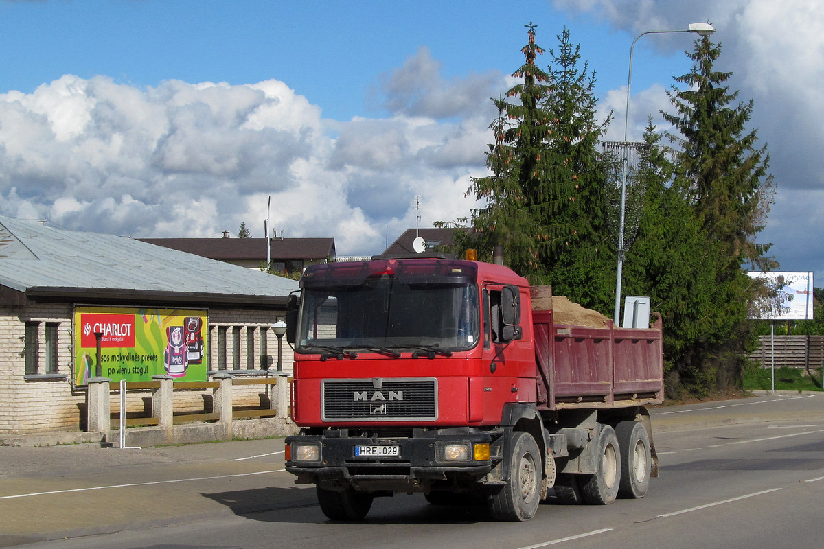 Литва, № HRE 029 — MAN F2000 (общая модель)