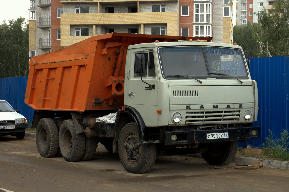 Омская область, № О 991 ВХ 55 — КамАЗ-55111 [551110]