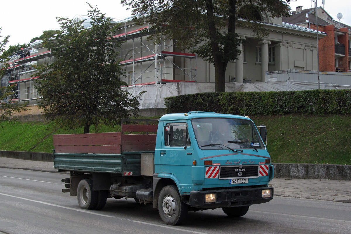 Литва, № GAF 391 — MAN Volkswagen G90