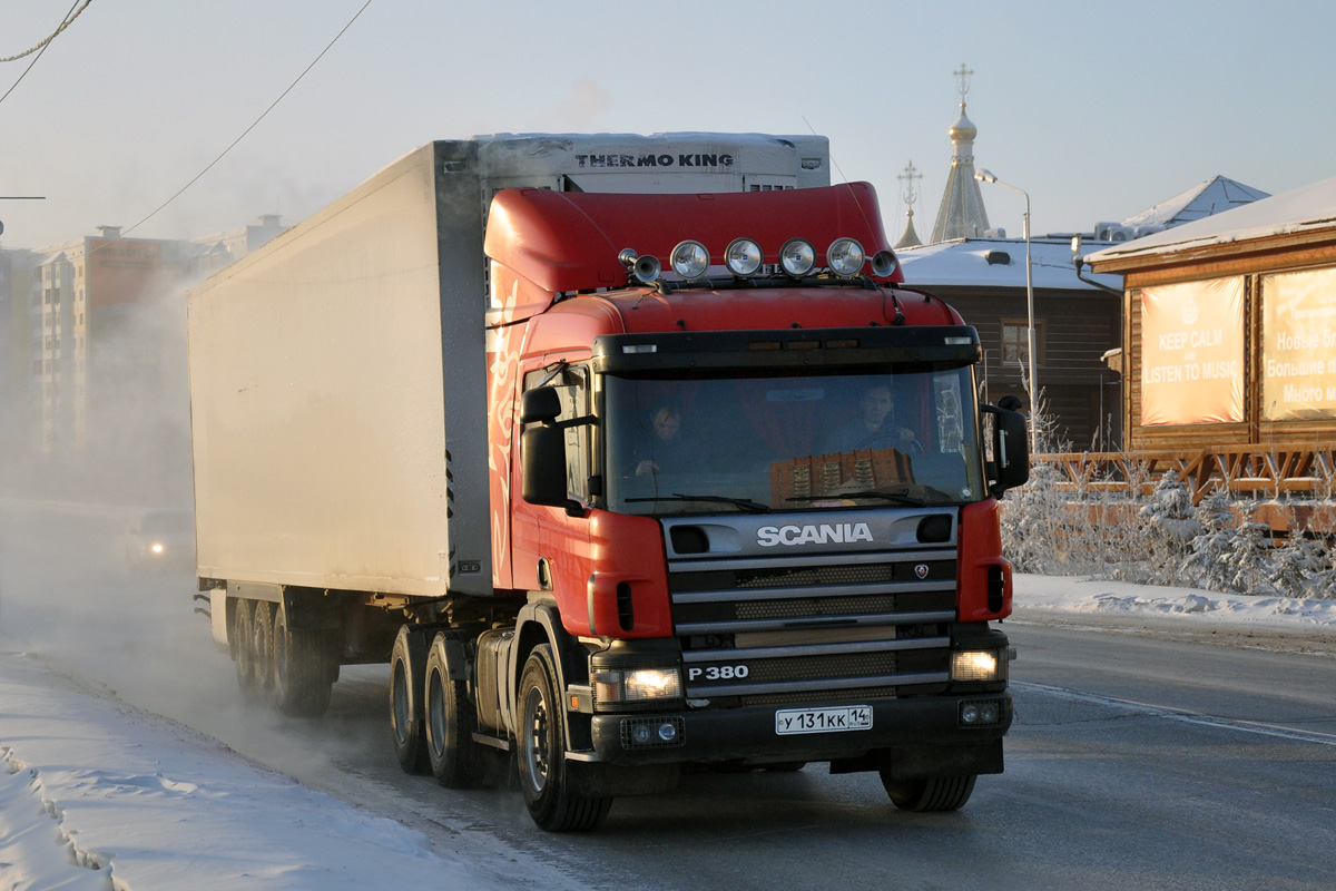 Саха (Якутия), № У 131 КК 14 — Scania ('1996) P380