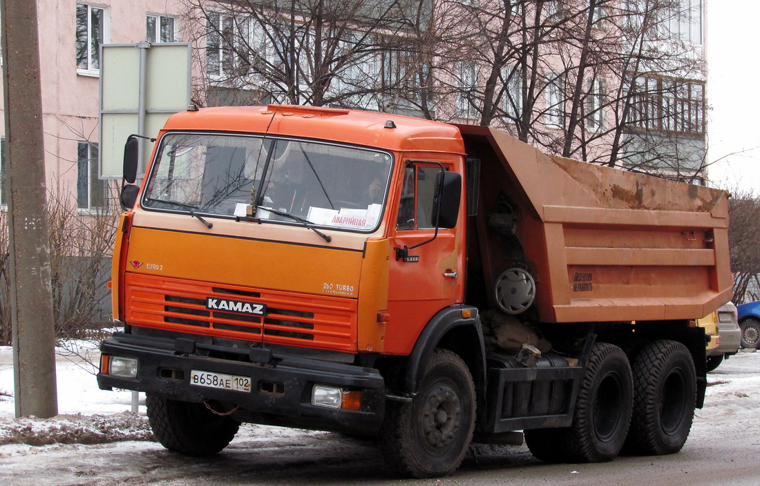 Башкортостан, № В 658 АЕ 102 — КамАЗ-55111-15 [55111R]