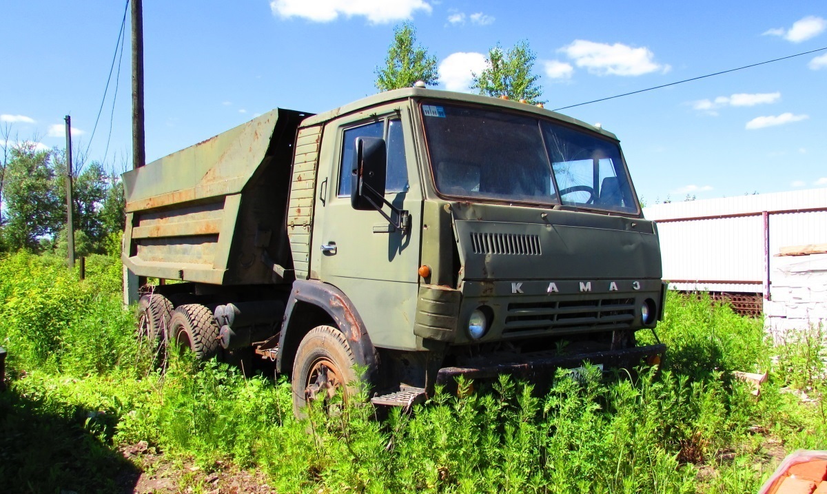 Тамбовская область, № М 921 МК 68 — КамАЗ-5511; Тамбовская область — Брошенные и разукомплектованные грузовики