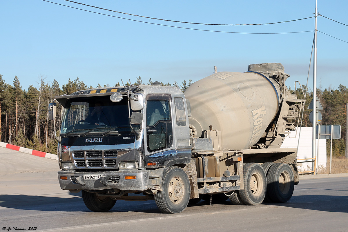 Саха (Якутия), № В 414 ХТ 27 — Isuzu Giga (общая модель)