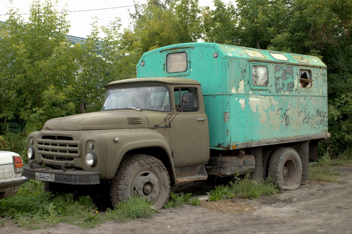 Омская область, № А 344 СР 55 — ЗИЛ-130