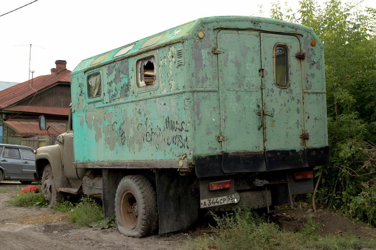 Омская область, № А 344 СР 55 — ЗИЛ-130