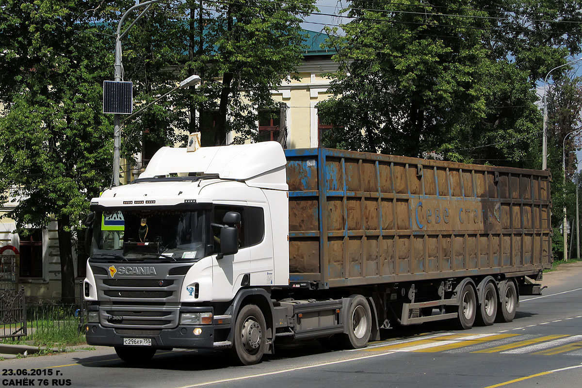 Московская область, № С 296 КР 750 — Scania ('2011) P360