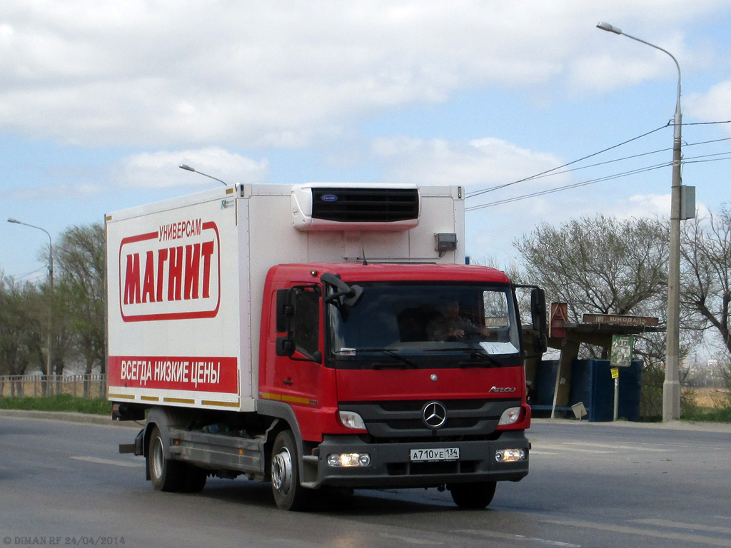 Волгоградская область, № А 710 УЕ 134 — Mercedes-Benz Atego 1224 [Z9M]