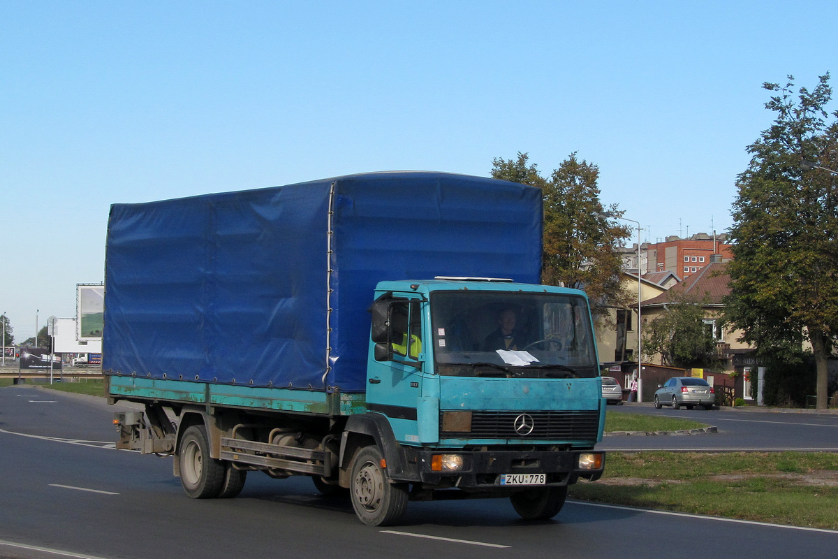 Литва, № ZKU 778 — Mercedes-Benz LK 1117