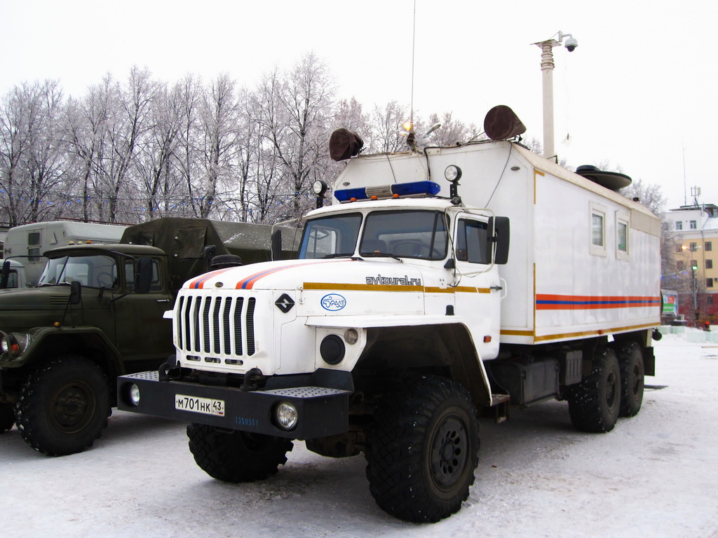 Кировская область, № М 701 НК 43 — Урал-4320-40