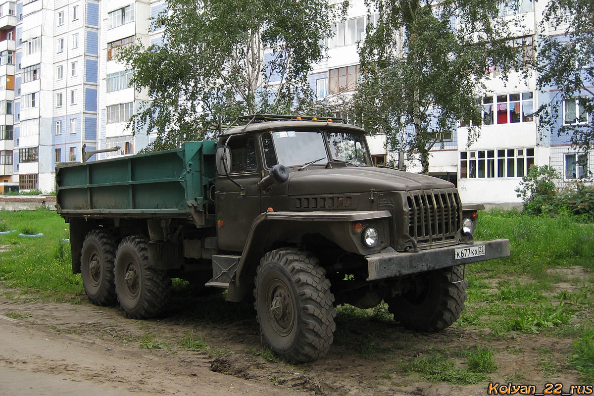 Алтайский край, № К 677 КХ 22 — Урал-43203