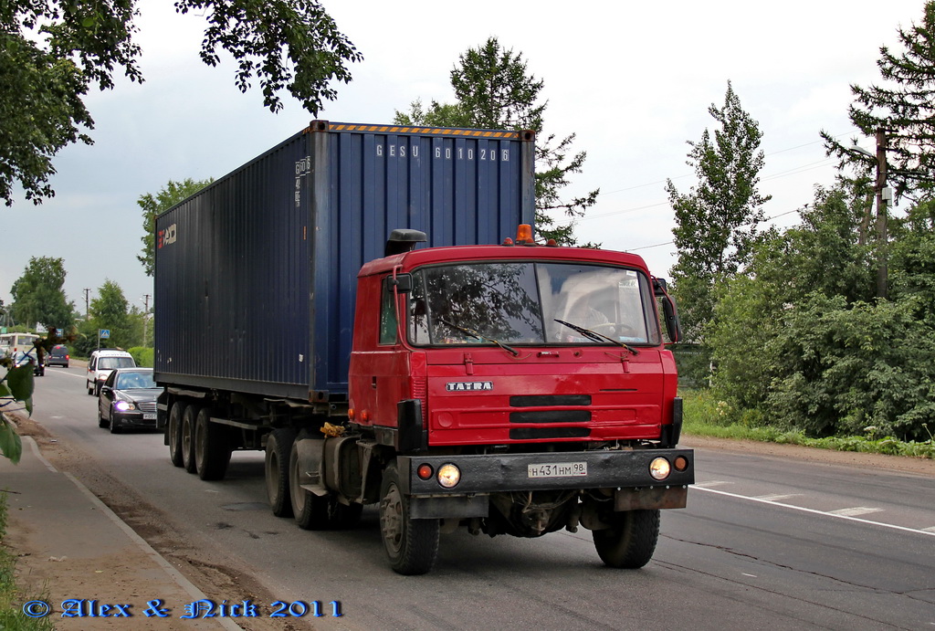 Санкт-Петербург, № Н 431 НМ 98 — Tatra 815 S3