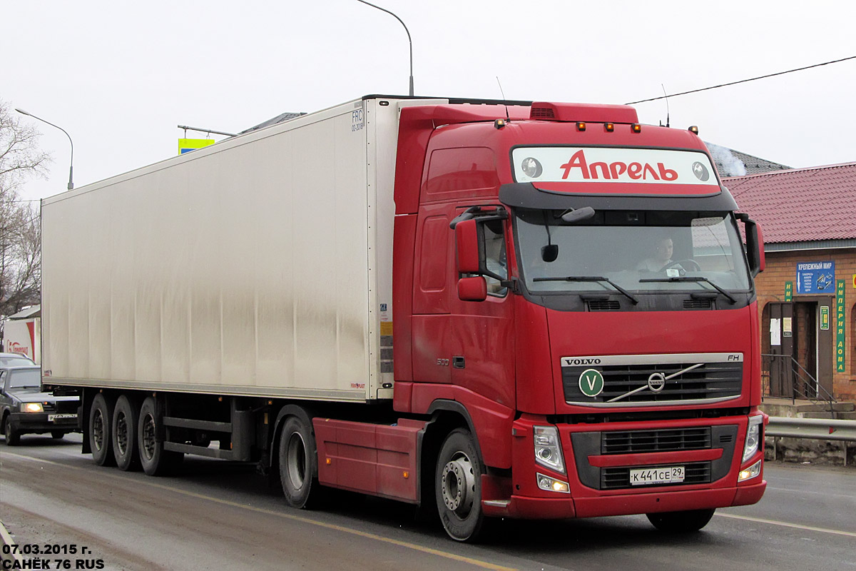 Архангельская область, № К 441 СЕ 29 — Volvo ('2008) FH.500