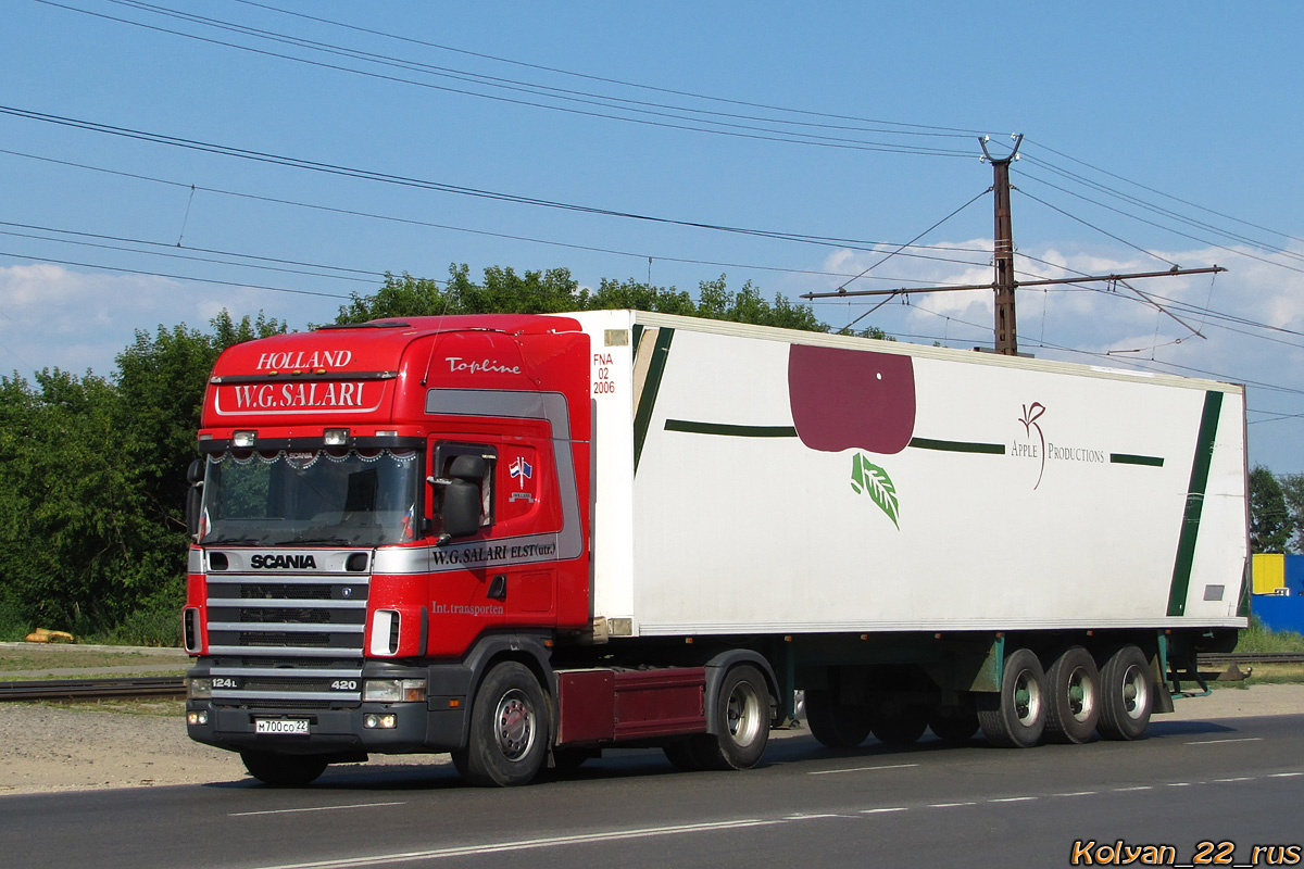 Алтайский край, № М 700 СО 22 — Scania ('1996) R124L