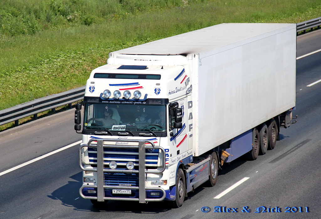 Дагестан, № К 295 НУ 05 — DAF XF95 FT