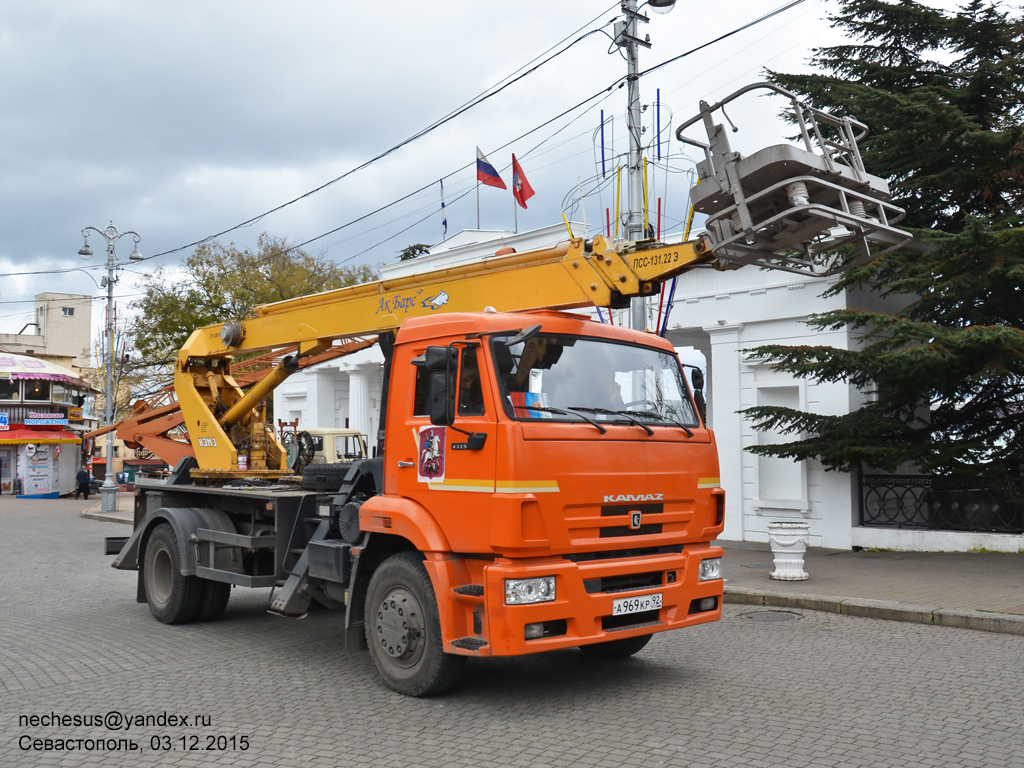 Севастополь, № А 969 КР 92 — КамАЗ-43253-H3