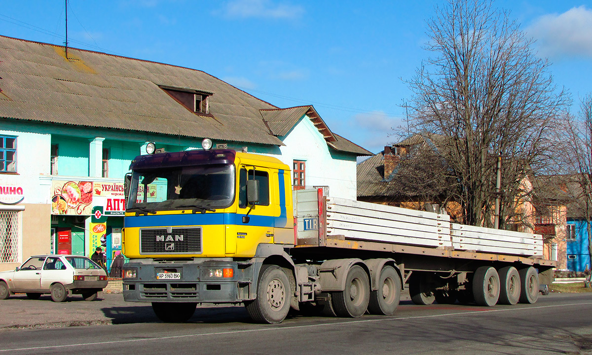 Запорожская область, № АР 5960 ВК — MAN F2000 27.xxx (общая)