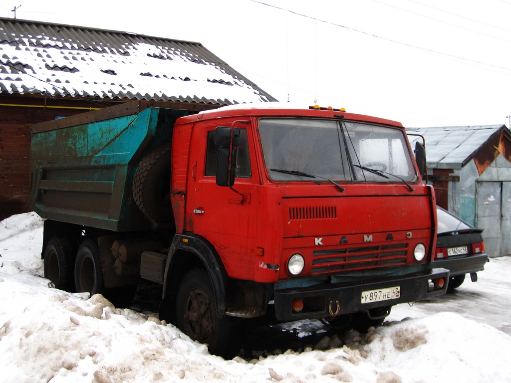 Кировская область, № У 897 НЕ 43 — КамАЗ-54112