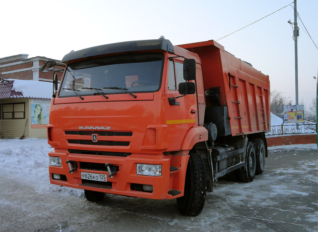 Приморский край, № Р 626 КО 125 — КамАЗ-6520-63