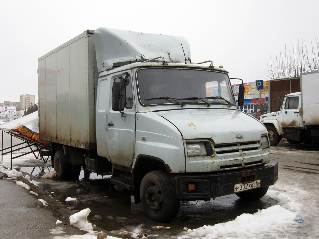 Татарстан, № Р 302 ХК 16 — ЗИЛ-5301 "Бычок"(общая модель)