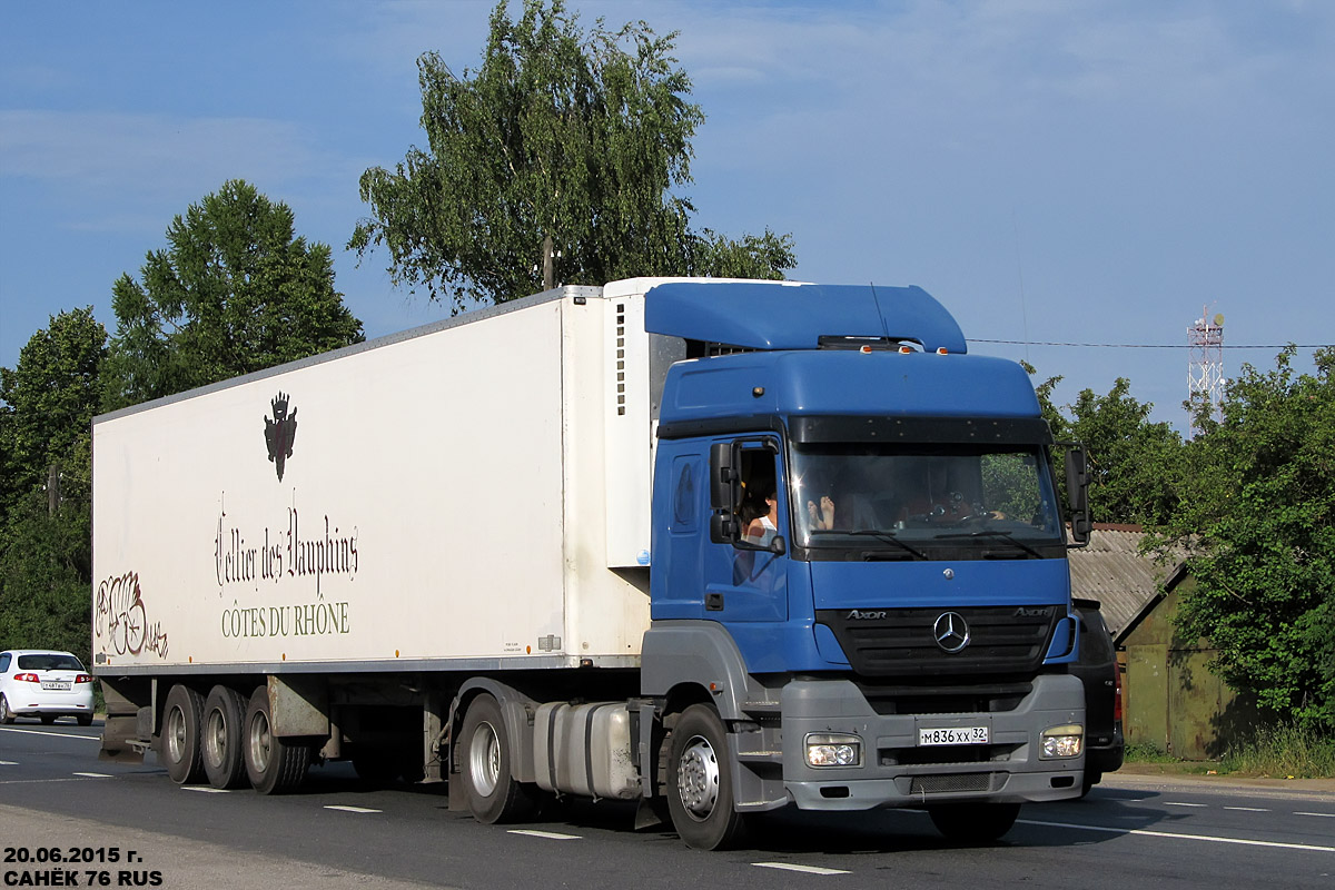 Брянская область, № М 836 ХХ 32 — Mercedes-Benz Axor 1835