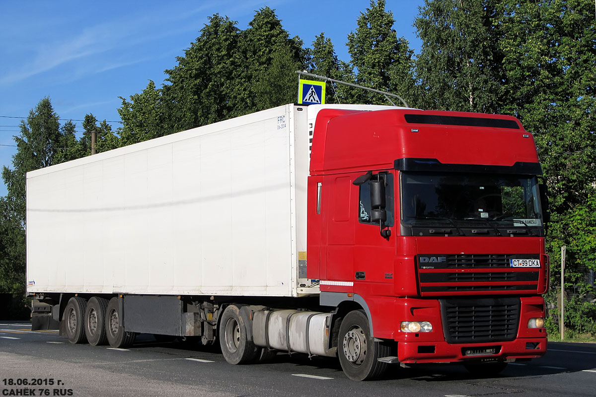 Румыния, № CT 99 DKA — DAF XF95 FT