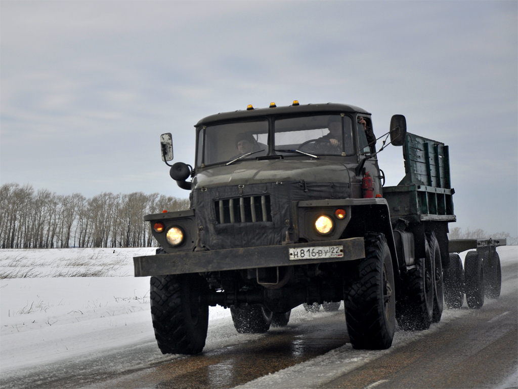 Алтайский край, № Н 816 ВУ 22 — Урал-4320-01