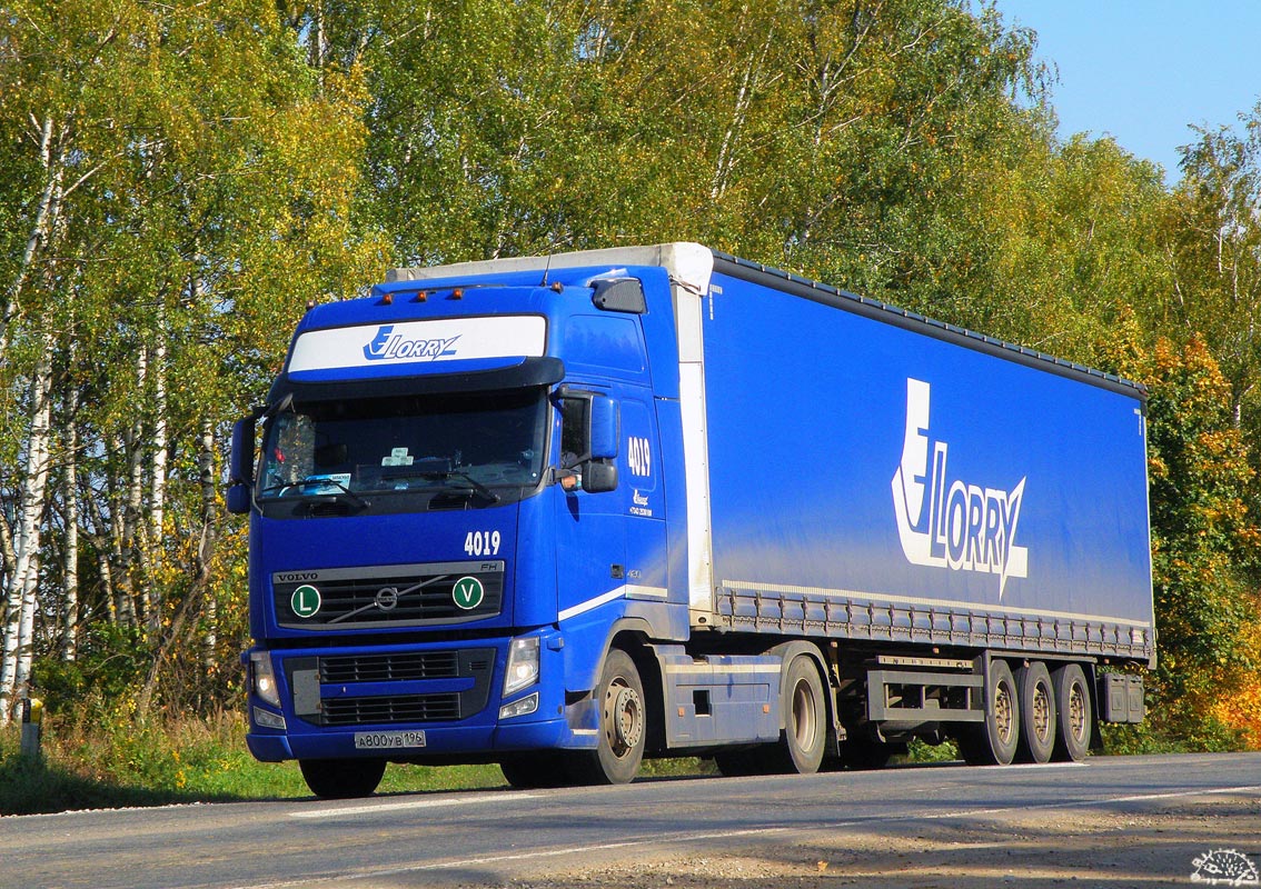 Свердловская область, № 4019 — Volvo ('2008) FH.420