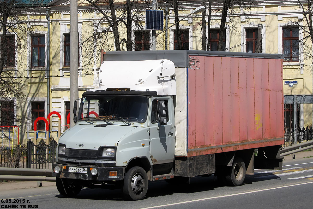 Воронежская область, № Е 530 ТО 36 — ЗИЛ-5301 "Бычок"(общая модель)