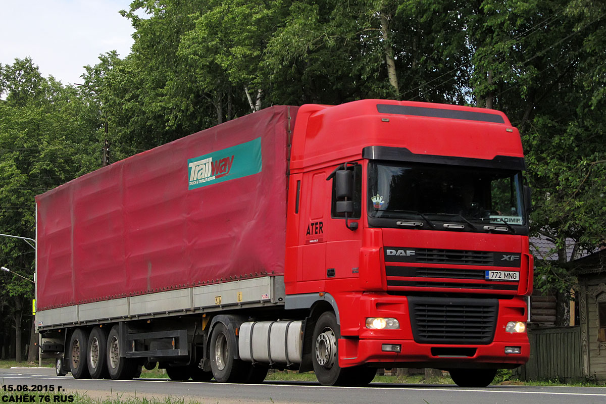 Эстония, № 772 MNG — DAF XF95 FT