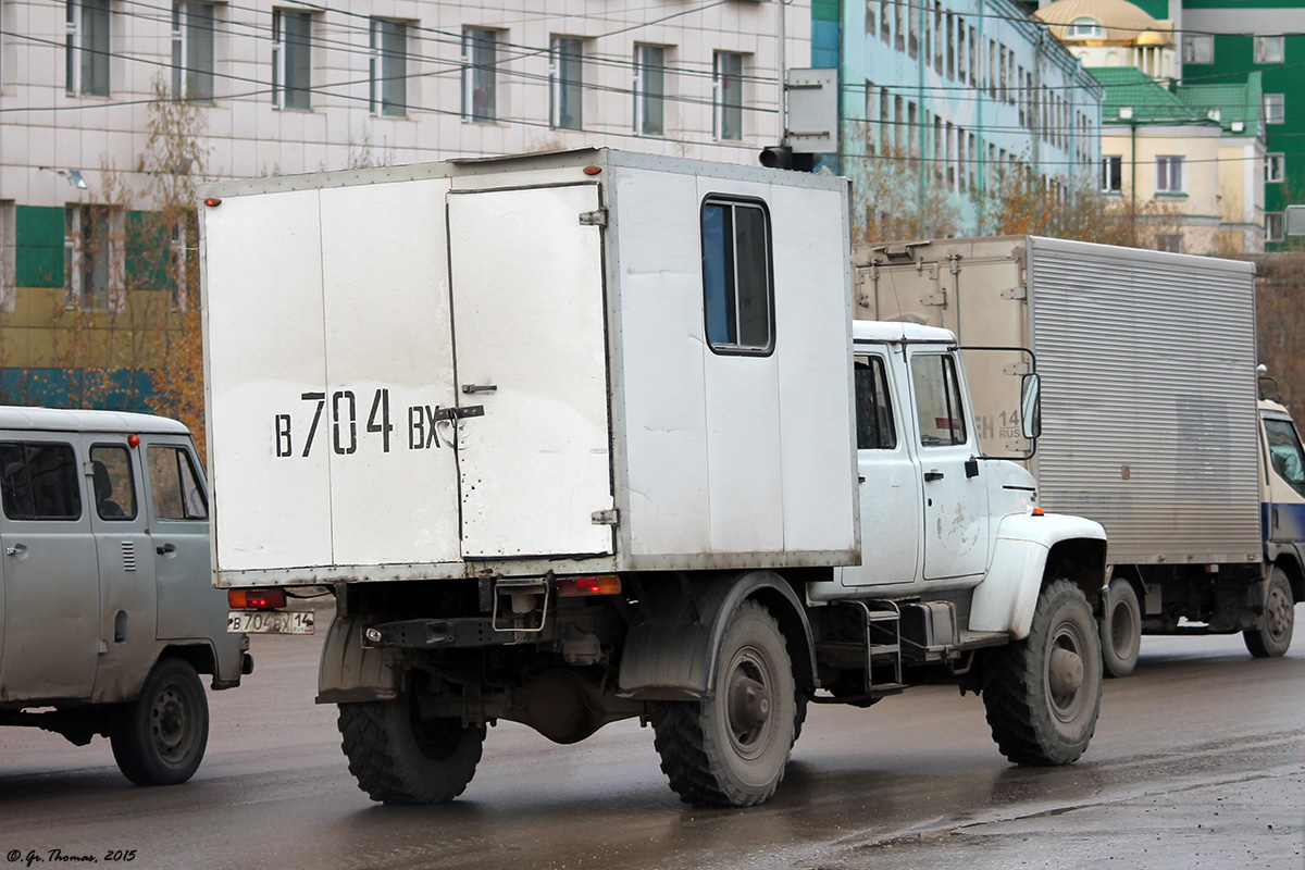 Саха (Якутия), № В 704 ВХ 14 — ГАЗ-33081 «Садко»