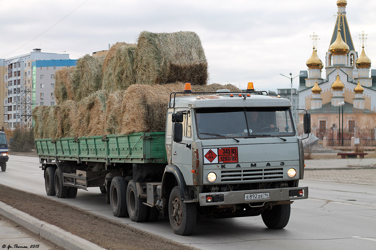 Саха (Якутия), № Е 892 ВЕ 14 — КамАЗ-5410